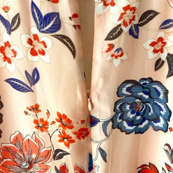 Vince Camuto Sz 8, Pink Floral Halter Mini Dress, Used Great Condition - Picture 10 of 10